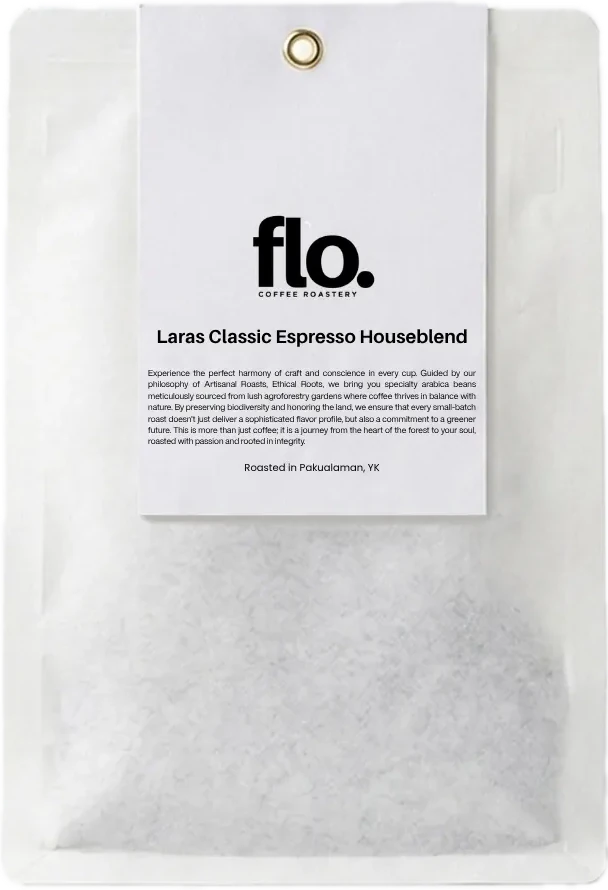 Flo Coffee Roastery espresso blend pouch
